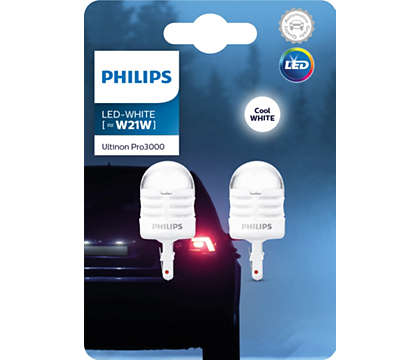 Lampadina di segnalazione per auto W21 LED WHITE 11065 U30CW