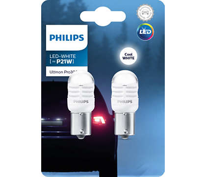 Lampadina di segnalazione per auto P21 LED WHITE 11498 U30CW