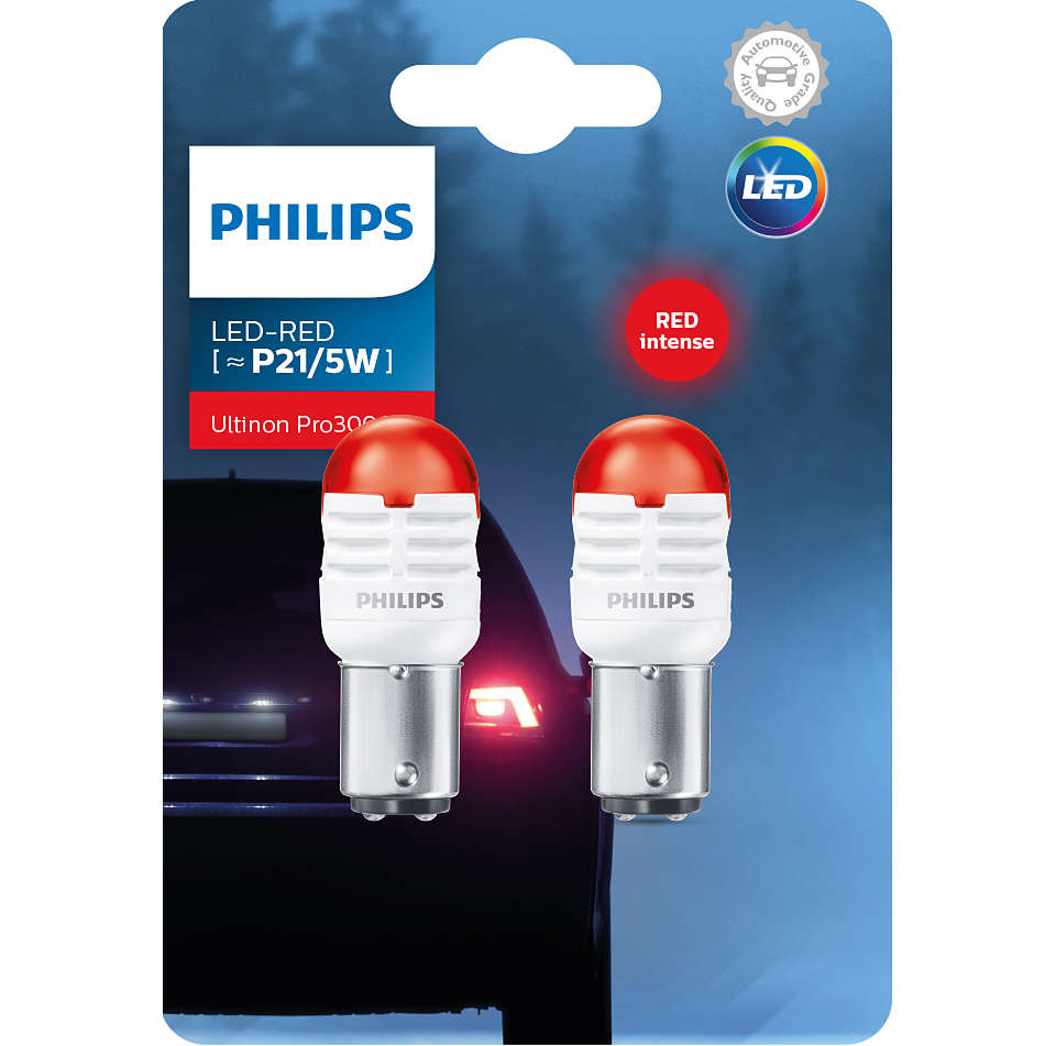 Lampadina di segnalazione per auto P21/5 LED RED 11499 U30R