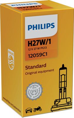 PHILIPS 12059C1 Lampadina fendinebbia 12V, 27W