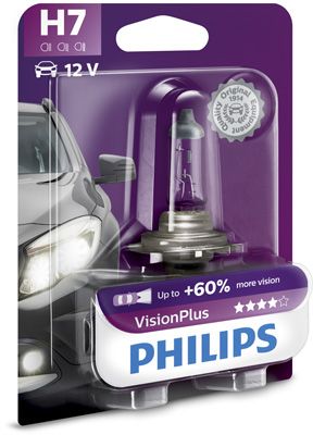 PHILIPS 12972VPB1 / Lampadina, Faro di profondità VisionPlus
