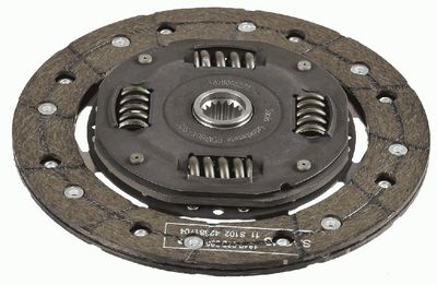 Disco frizione Citroën: C2 (jm_), C3 I (fc_), C3 II, C3 pluriel (hb_) Peugeot: 206 hatchback (2A/c), 206 SW (2E/k), 206 van, bipper (aa_), bipper tepee