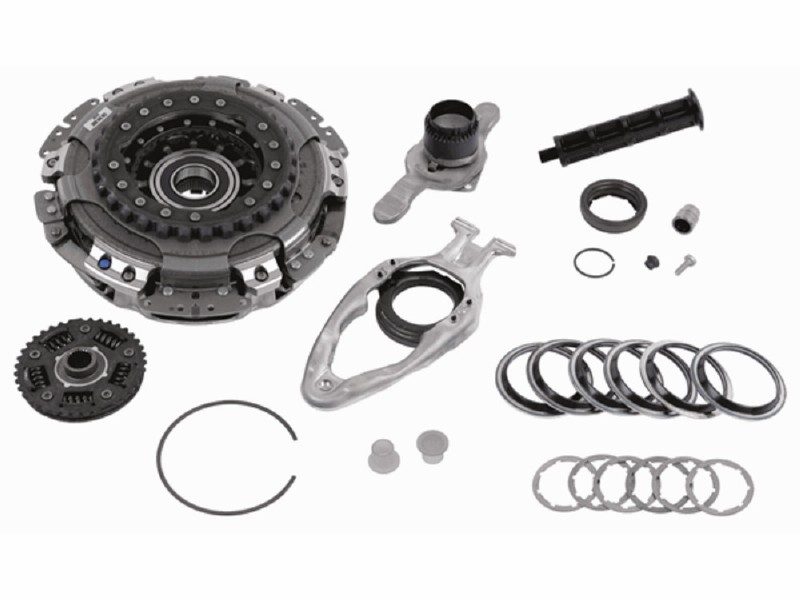 Kit frizione per cambio DSG (doppia frizione) AUDI: A1 (8X1, 8XK), A1 Sportback (8XA, 8XF), A3 (8P1), A3 (8V1, 8VK), A3 Convertible (8P7), A3 Convertible (8V7, 8VE), A3 Limousine (8VS, 8VM), A3 Sportback (8PA),