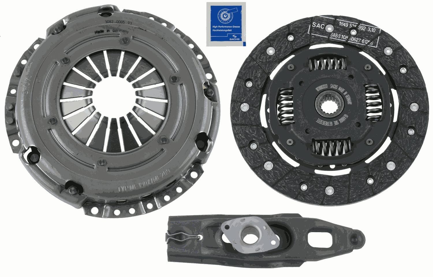 Kit frizione Mitsubishi: colt VI (Z3_a, Z2_a) smart: forfour (454)