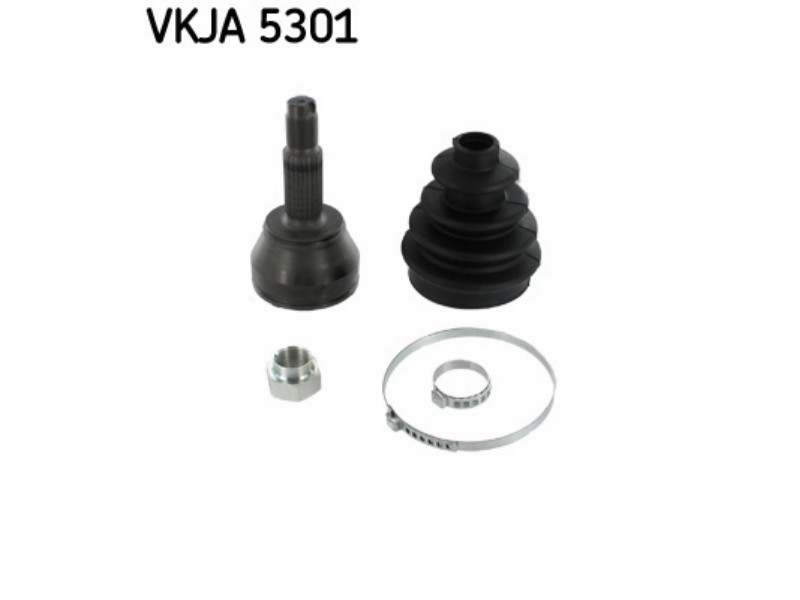 Kit giunti omocinetici e kit cuffie Ford Fiesta IV-> 02