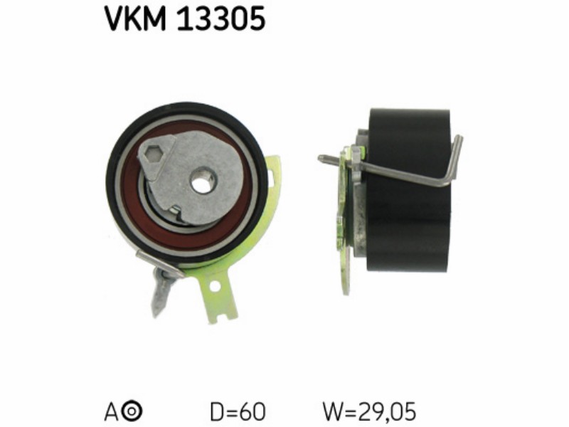 Kit tendicinghia Citroën c-crosser/C5/C6 & Fiat ulysse ->07