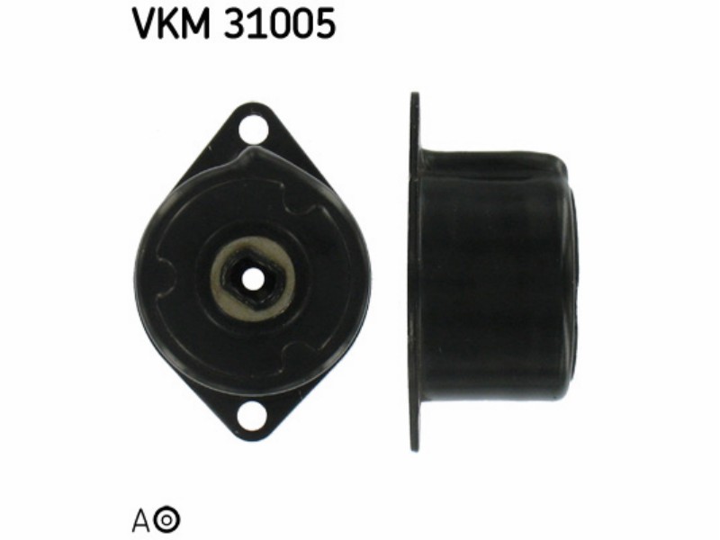 Kit tendicinghia VW Transporter IV flatbed / chassis (70XD) 2.5 TDI cinghia per alternatore 34943 37