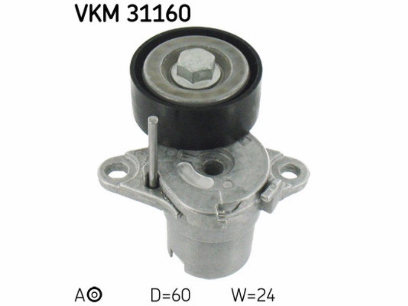 Belt tensioner unit