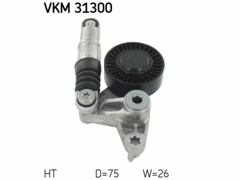 Belt tensioner unit