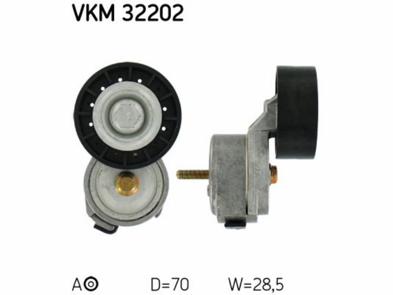 Belt tensioner unit