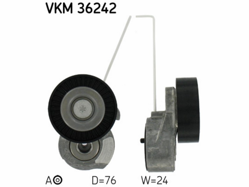 Belt tensioner unit