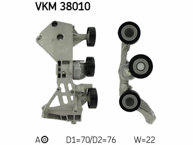Belt tensioner unit