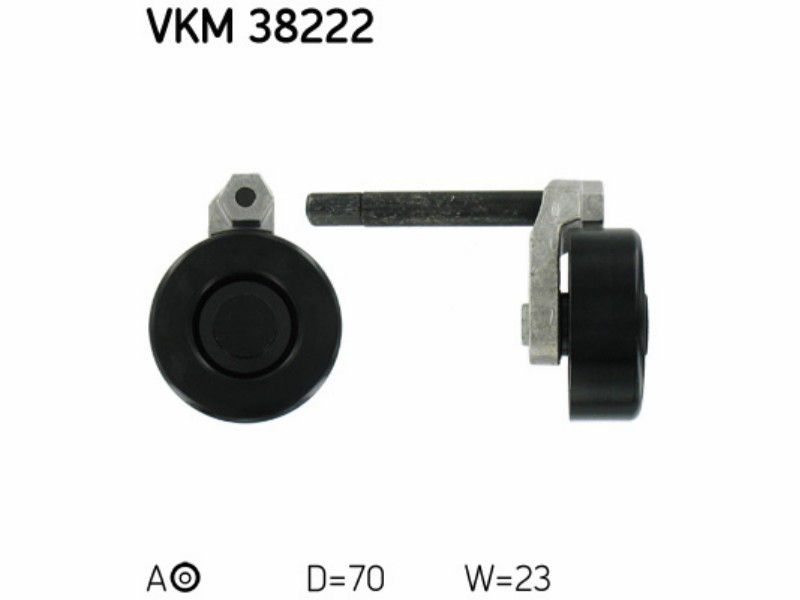 Belt tensioner unit