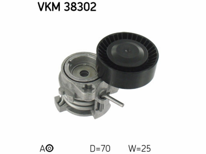 Belt tensioner unit