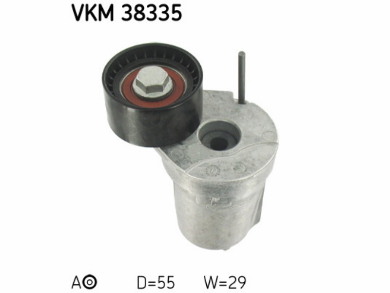 Belt tensioner unit