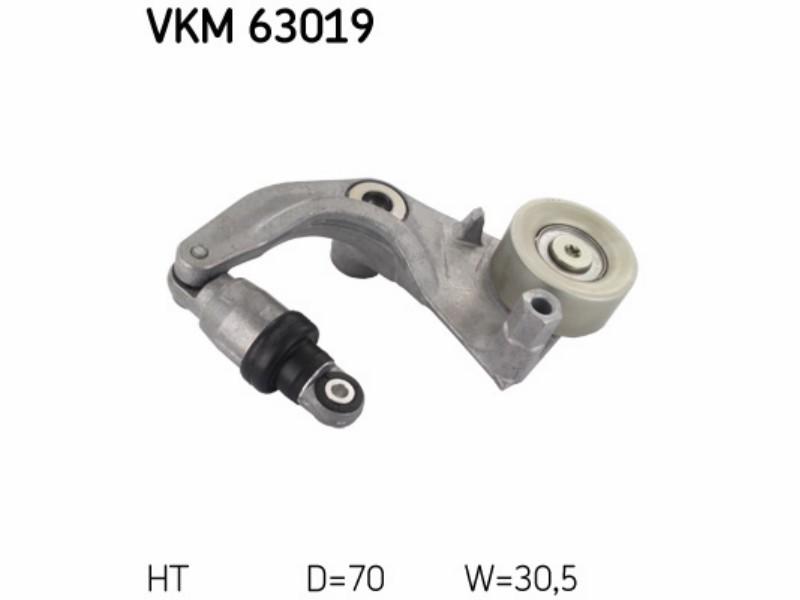 Belt tensioner unit