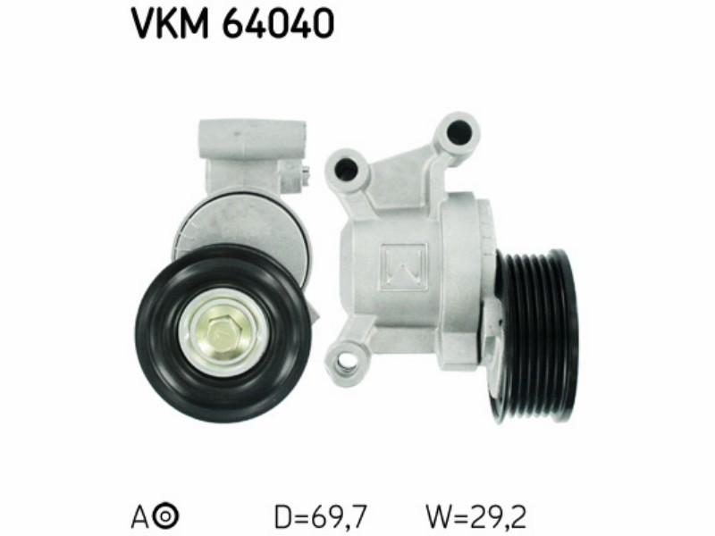 Belt tensioner unit