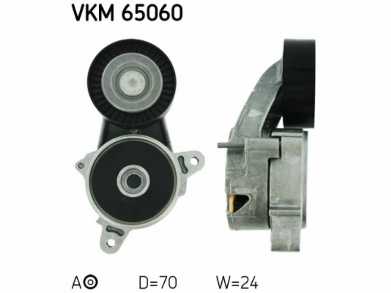 Kit tendicinghia Mitsubishi grandis (na_w) 2.0 di-d vag cinghia per alternatore