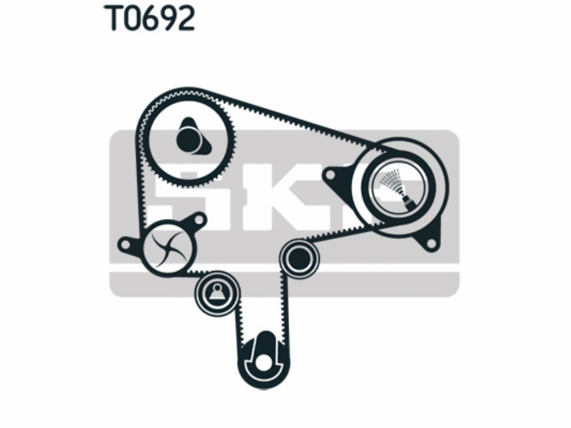 Kit tendicinghia Mazda 323 f VI/s VI ->04 & 626 V ->02