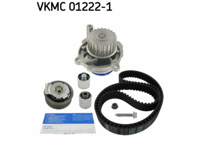 Belt tensioner kit with water pump