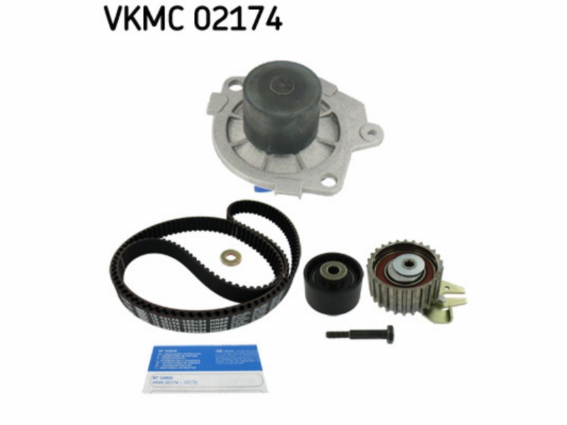 Belt tensioner kit with water pump