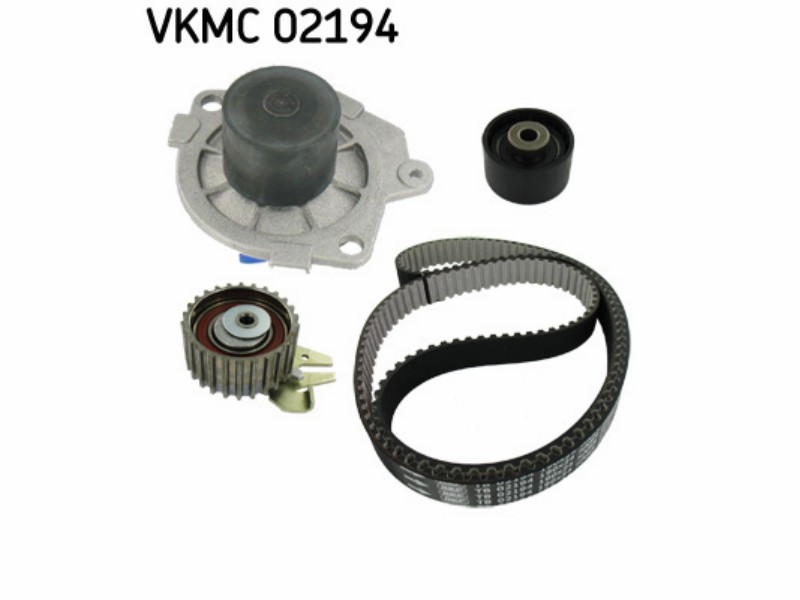 Belt tensioner kit with water pump