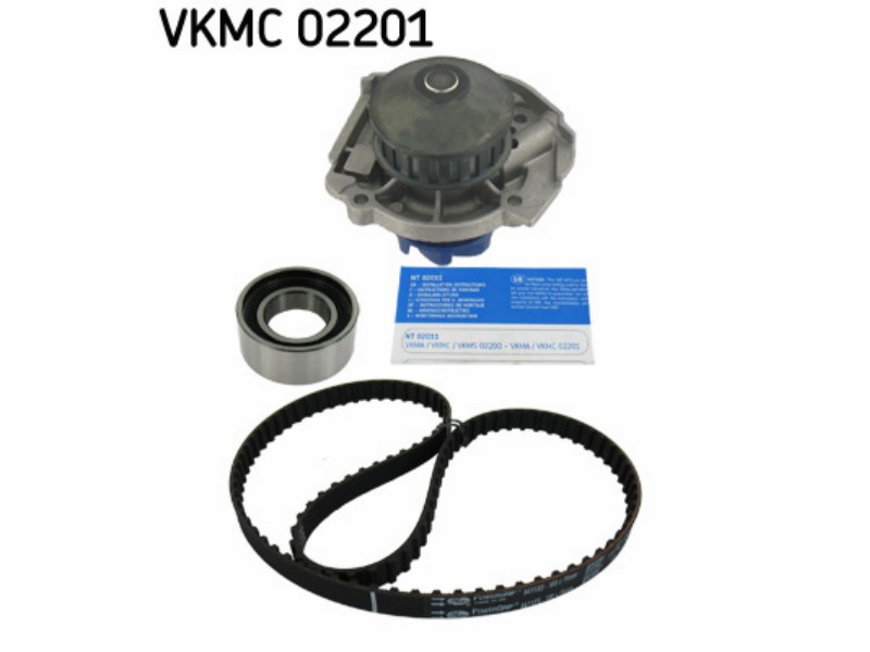 Belt tensioner kit with water pump