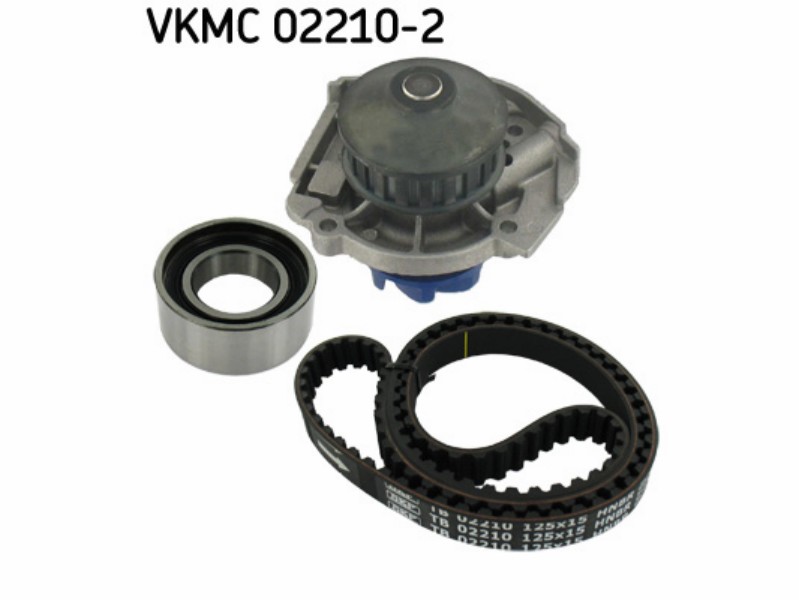 Belt tensioner kit with water pump