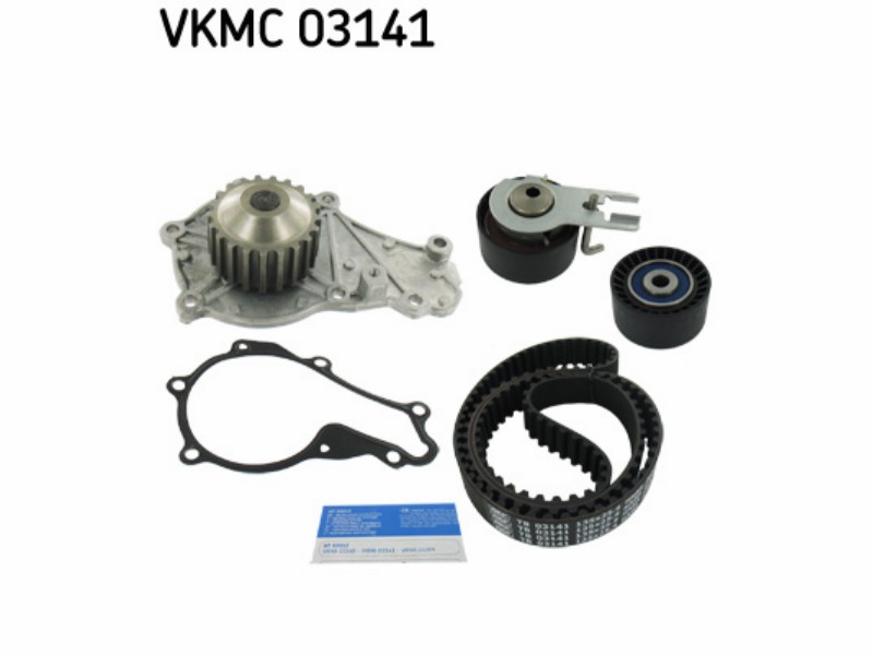 Belt tensioner kit with water pump