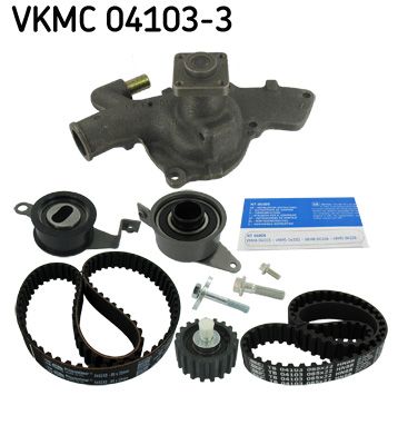 Belt tensioner kit with water pump
