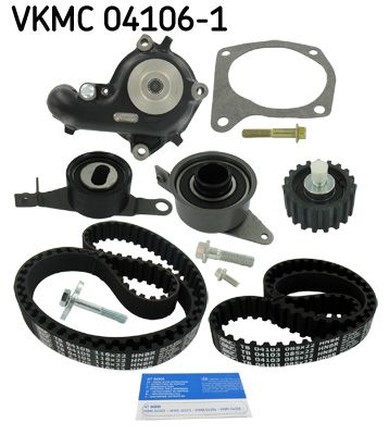 Belt tensioner kit with water pump