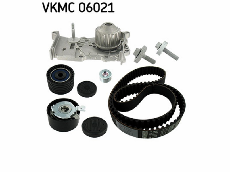 Belt tensioner kit with water pump
