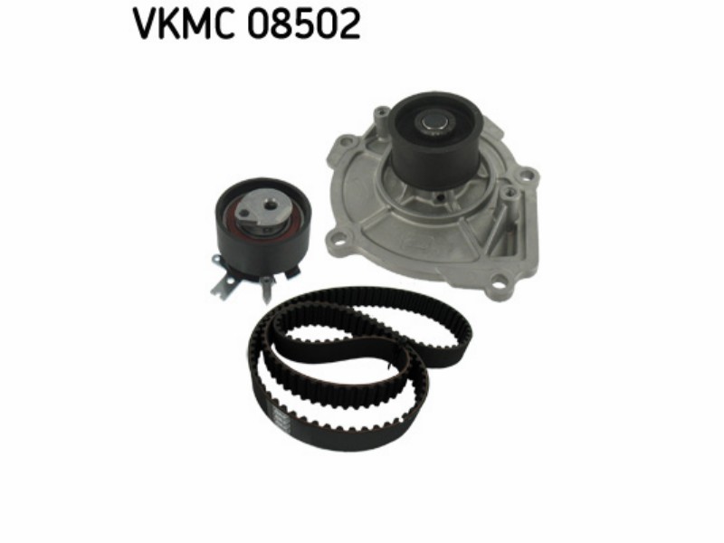 Belt tensioner kit with water pump