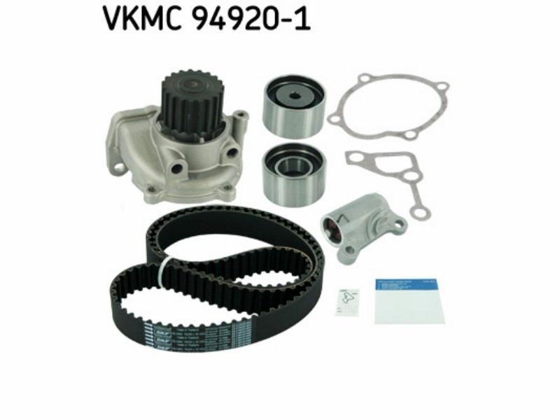 Belt tensioner kit with water pump