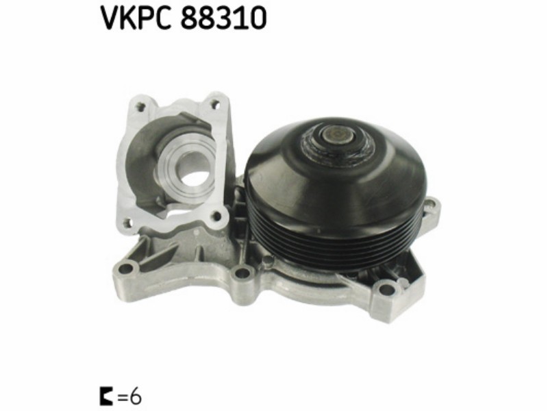 Kit pompe acqua BMW X3 (E83) xdrive 20 d 39692
