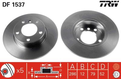Dischi freno anteriore BMW 3 hatchback 1994 1995