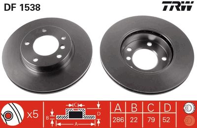 Dischi freno anteriore BMW BMW serie 3 / Z3 / Z4 2002 2005