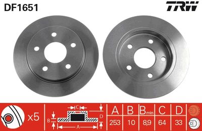 TRW DF1651 / Discofreno