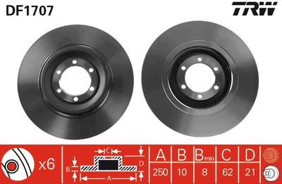 Dischi freno posteriore Alfa Romeo 75 1989 1992
