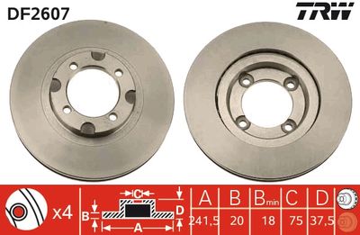 Dischi freno anteriore Mazda 626 III hatchback 1987 1992