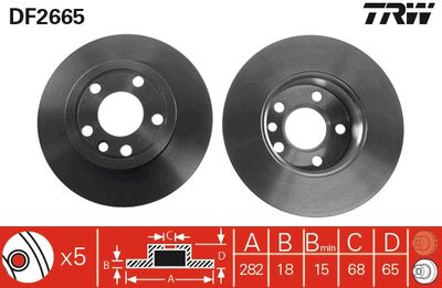 Dischi freno vcl anteriore Volkswagen Transporter T4 bus 1990 2003