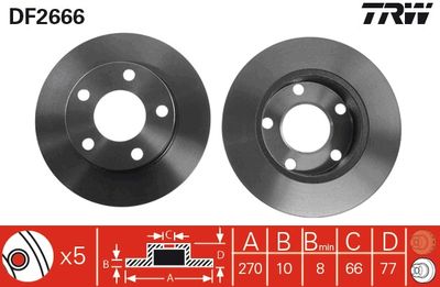 Dischi freno posteriore Audi 100 1990 1990