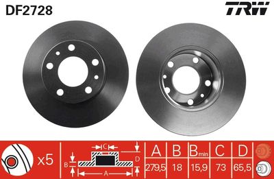 Dischi freno vcl anteriore Fiat Ducato box 1994 1998
