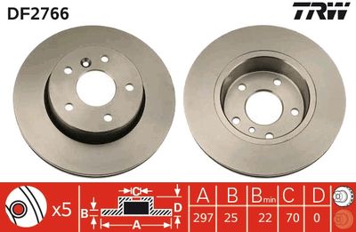 Dischi freno anteriore Land Rover range Rover II 1994 2002