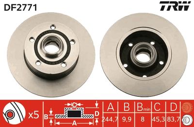 Dischi freno posteriore Audi A4 2000 2000