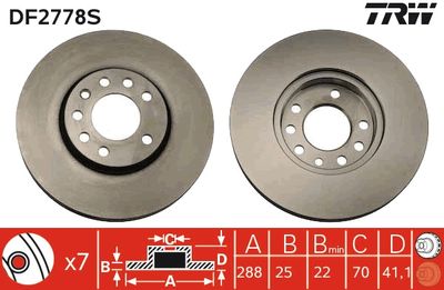 Dischi freno anteriore Opel vectra b /9-5 estate 2000 2001