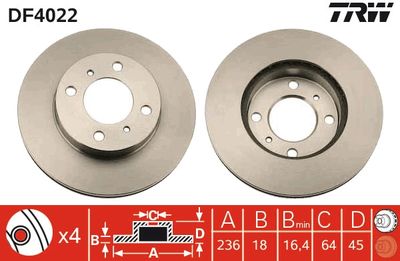 Dischi freno anteriore proton wira hatchback 2000 2001