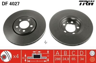 Dischi freno anteriore Audi A3/Golf IV/Ibiza IV 1996 2000