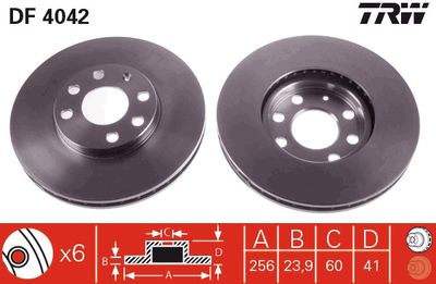 Dischi freno anteriore Opel Astra g t.t 1998 2005