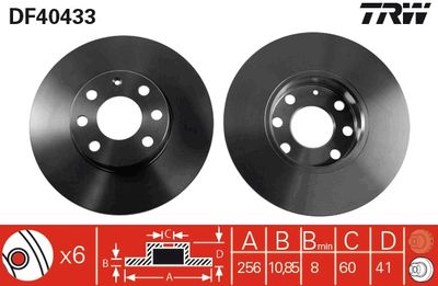Dischi freno anteriore Opel Astra g hatchback 2000 2005